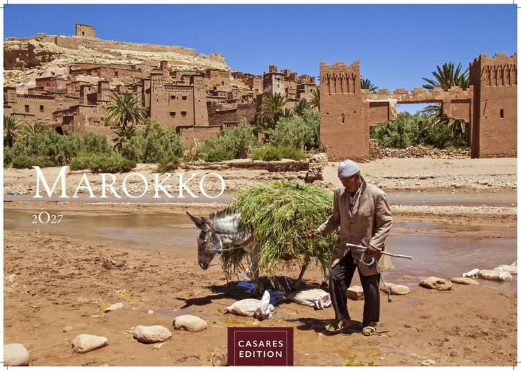 Marokko Kalender 2027 - Wandkalender | Fotokalender Afrika 35x50 cm - Hochwertiger . für das Jahr 2027 - mit beeindruckenden Bildern aus Marokko