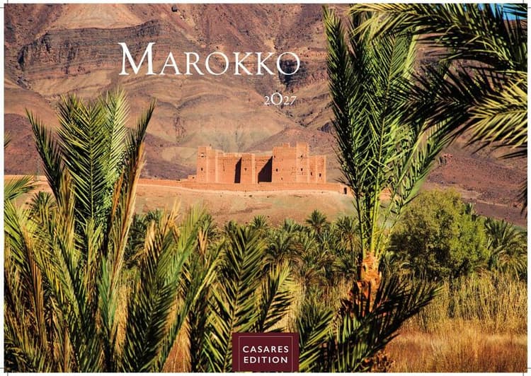 Marokko Kalender 2027 - Wandkalender | Fotokalender Afrika 24x35 cm - Hochwertiger . für das Jahr 2027 - mit beeindruckenden Bildern aus Marokko