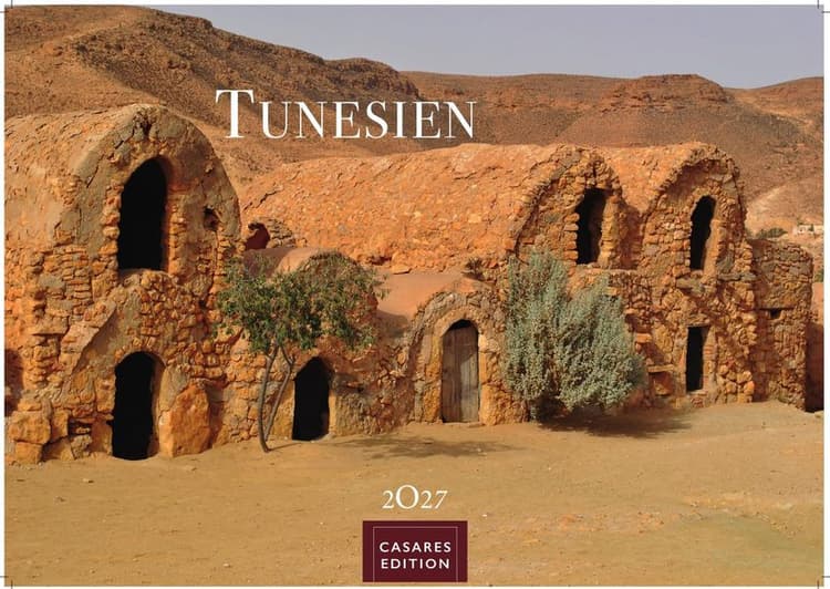 Tunesien Kalender 2027 - Wandkalender | Fotokalender Afrika 24x35 cm: Hochwertige Fotos, die die Kultur, Landschaften und Sehenswürdigkeiten Tunesiens zeigen