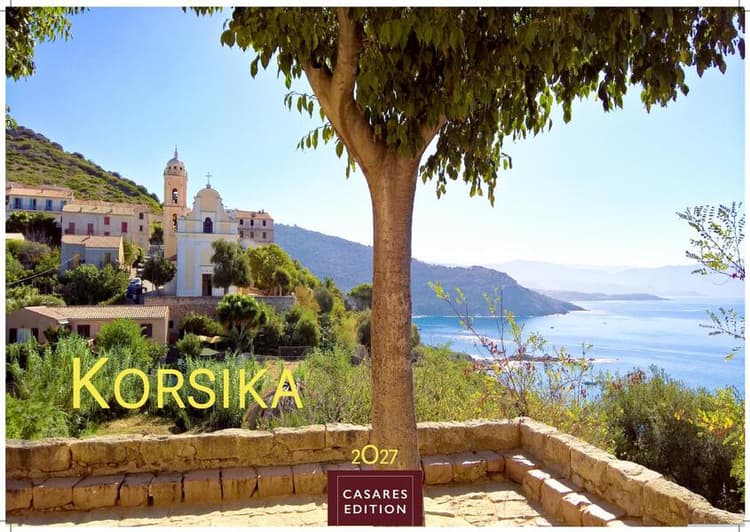 Korsika Kalender 2027 - Wandkalender | Fotokalender Frankreich 50x35cm - . mit atemberaubenden Fotografien der Insel