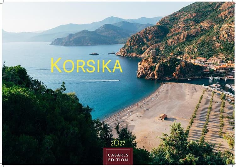 Korsika Kalender 2027 - Wandkalender | Fotokalender Frankreich 24x35cm - . mit atemberaubenden Fotografien der Insel