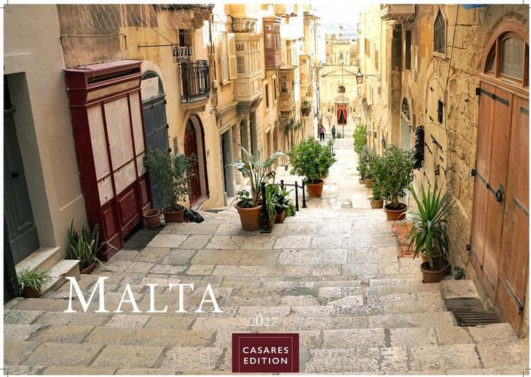 Malta Kalender 2027 - Wandkalender | Fotokalender Südeuropa 35x50cm - Hochwertiger . mit atemberaubenden Fotos von Malta - ideal für Liebhaber der Insel und Reiseliebhaber