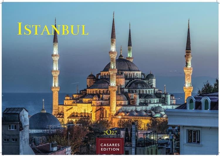Istanbul Kalender 2027 - Wandkalender | Fotokalender Türkei Vorderer Orient 35x50cm Großformat | . mit 12 faszinierenden Fotografien von Istanbul | Premium-Design |