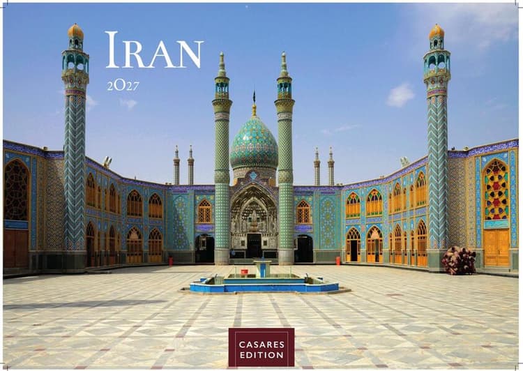 Iran Kalender 2027 - Wandkalender | Fotokalender Orient 24x35 cm- Architektur & Kultur | Hochwertiger . mit beeindruckenden iranischen Bauwerken, UNESCO-Welterbestätten & kulturellen Highlights