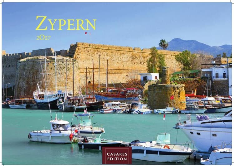 Zypern Kalender 2027 - Wandkalender | Fotokalender Mittelmeer 35x50cm - Wunderschöne Fotografien von Zypern, Monat für Monat