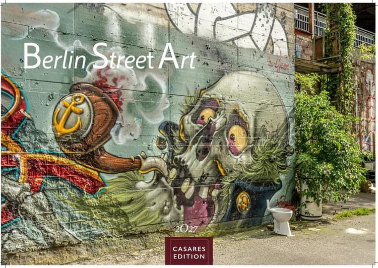 Berlin Street Art Kalender 2027 - Wandkalender | Fotokalender Deutschland 24x35cm - Vielfalt und Kreativität der urbanen Kunst