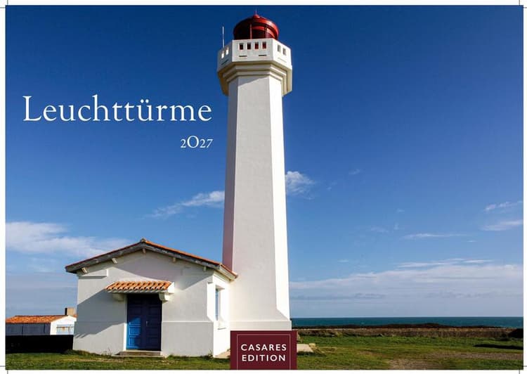 Leuchttürme Kalender 2027 - Wandkalender | Fotokalender Naturkalender Großformat 35x50cm - mit beeindruckenden Fotografien von Leuchttürmen weltweit
