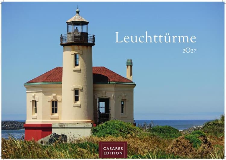 Leuchttürme Kalender 2027 - Wandkalender | Fotokalender Naturkalender 24x35cm - mit beeindruckenden Fotografien von Leuchttürmen weltweit