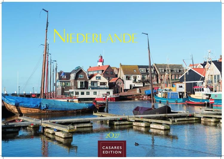 Niederlande Kalender 2027 - Wandkalender | Fotokalender Mitteleuropa 35x50cm Grosses Format - Entdecken Sie die schönsten Sehenswürdigkeiten der Niederlande