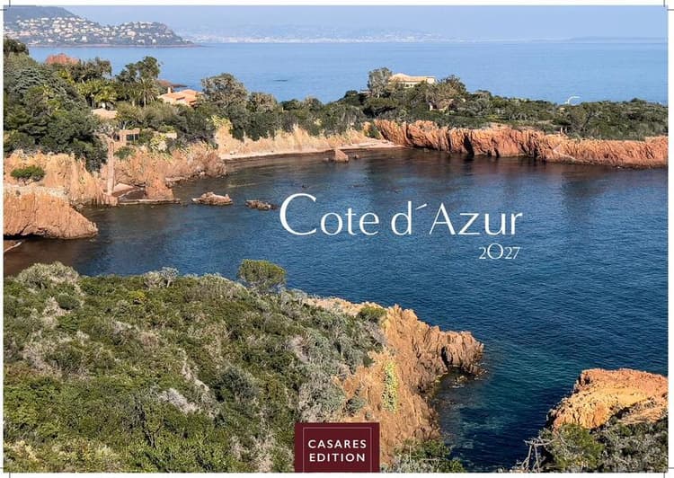 Cote dÁzur Kalender 2027 - Wandkalender | Fotokalender Frankreich 50x35cm - Atemberaubende Bilder der Côte d'Azur, Nizza, Cannes,unberührte Natur der französische Riviera