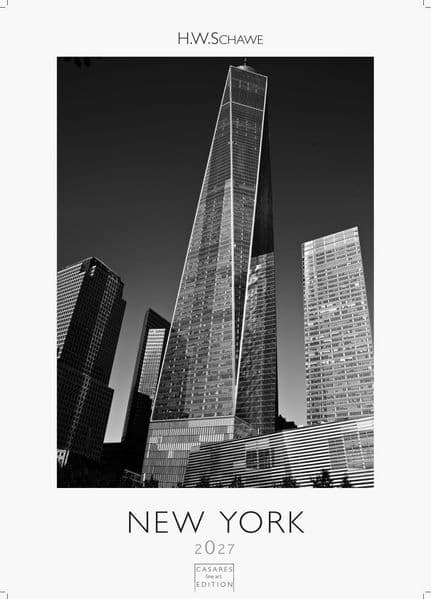 New York schwarz-weiss Kalender 2027 - Wandkalender | Fotokalender Nordamerika S 29x21cm - Eleganter Schwarz-Weiß-Print mit beeindruckenden New York City Motiven