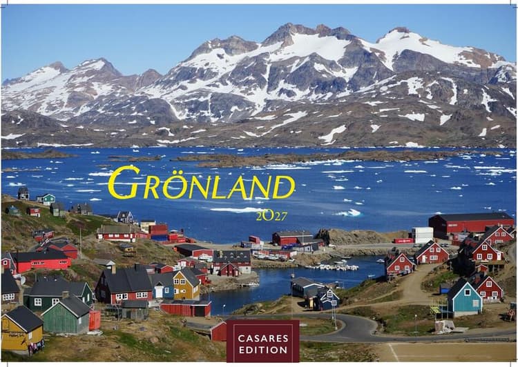 Grönland Kalender 2027 - Wandkalender | Fotokalender Nordeuropa 35x50cm Grosses Format - . mit beeindruckenden Naturaufnahmen, Perfekt für Natur- und Reisebegeisterte