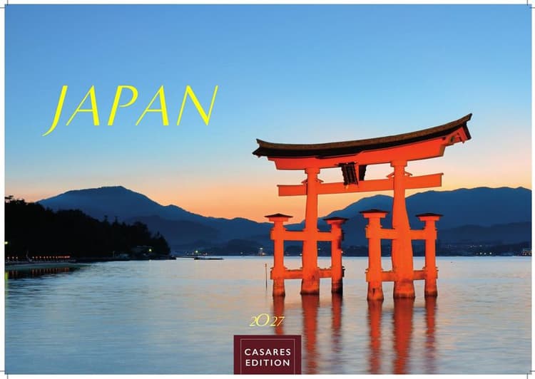 Japan Kalender 2027 - Wandkalender | Fotokalender Asien 24x35cm - Hochwertiger . mit landestypischen Motiven | Perfekt für Japan-Liebhaber