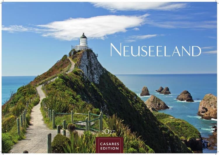 Neuseeland Kalender 2027 - Wandkalender | Fotokalender Ozeanien 24x35cm - Bildkalender mit atemberaubenden Naturaufnahmen, perfekt für Reisefans & Neuseeland-Liebhaber