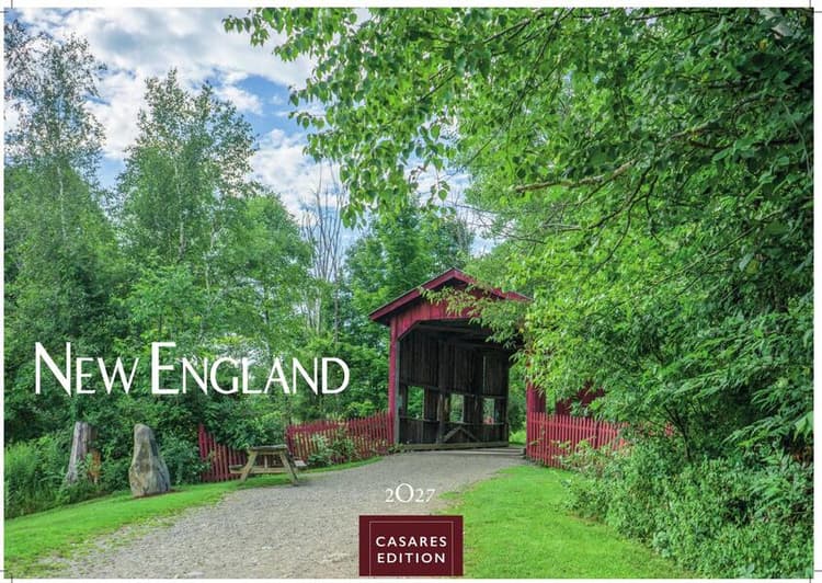 New England Kalender 2027 - Wandkalender | Fotokalender Nordamerika 24x35cm 12 beeindruckende Fotos dieser Region in Spitzenqualität