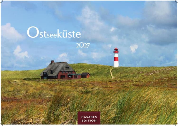 Ostseeküste Kalender 2027 - Wandkalender | Fotokalender Deutschland 24x35cm | Stimmungsvolle Küstenmomente im Ostseeküste - 12 faszinierende Ansichten von Meer und Natur