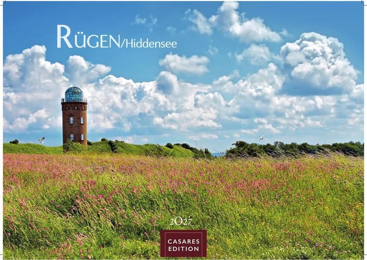 Rügen Kalender 2027 - Wandkalender | Fotokalender Deutschland 24x35cm |mit stimmungsvollen Bildern von Kreidefelsen, Stränden, Ostseebädern und Naturparadiesen