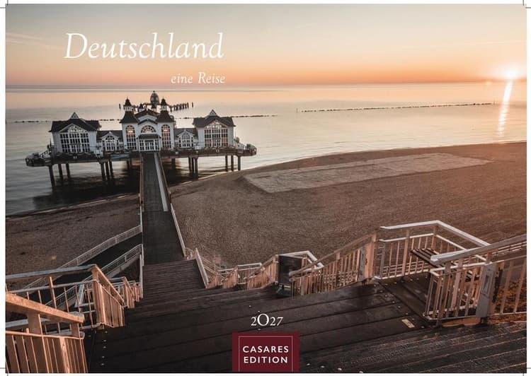 Deutschland Kalender 2027 - Wandkalender | Fotokalender Deutschland 35x24cm - stimmungsvolle Natur, Architektur und Sehenswürdigkeiten
