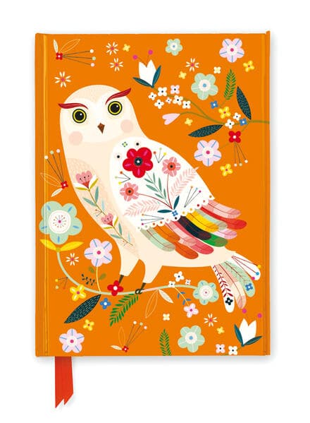 Bee Brown: Folk Owl (Foiled Journal)