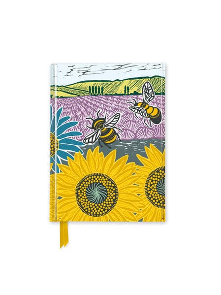 Kate Heiss: Sunflower Fields (Foiled Pocket Journal)
