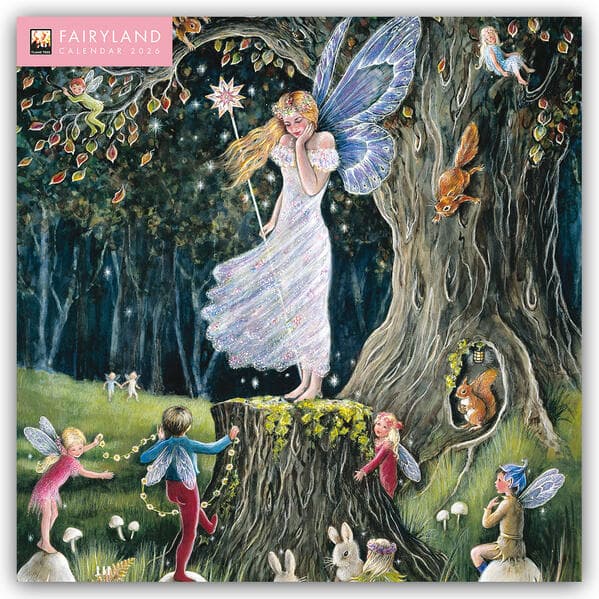Fairyland by Jean & Ron Henry Wall Calendar 2026 (Art Calendar)