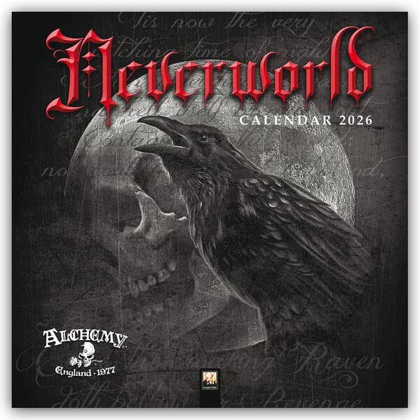 Alchemy: Neverworld Wall Calendar 2026 (Art Calendar)
