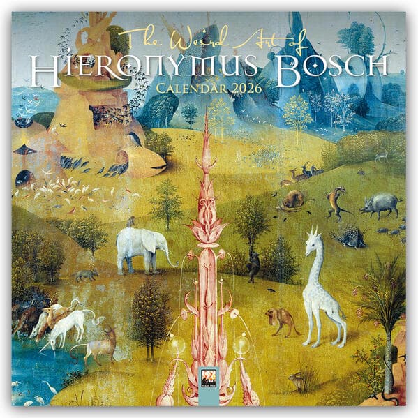 The Weird Art of Hieronymus Bosch Wall Calendar 2026 (Art Calendar)