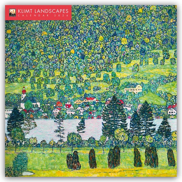 Klimt Landscapes Wall Calendar 2026 (Art Calendar)