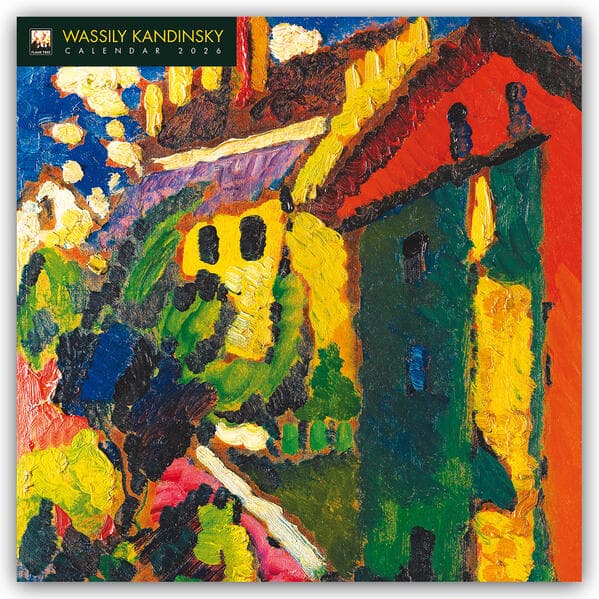Wassily Kandinsky Wall Calendar 2026 (Art Calendar)