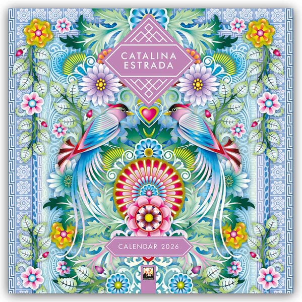 Catalina Estrada Wall Calendar 2026 (Art Calendar)