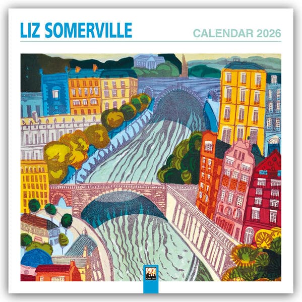 Liz Somerville Wall Calendar 2026 (Art Calendar)