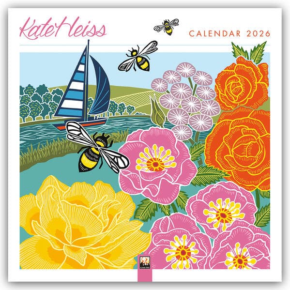 Kate Heiss Wall Calendar 2026 (Art Calendar)