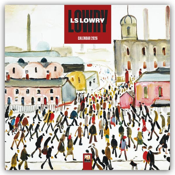 L.S. Lowry Wall Calendar 2026 (Art Calendar)