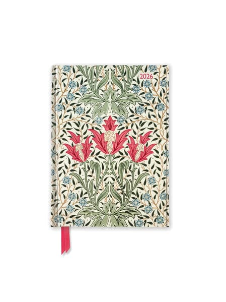 William Morris Gallery: Bourne 2026 Luxury Pocket Diary Planner - Week to View