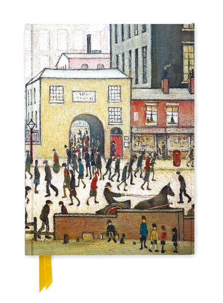 L.S. Lowry: Coming from the Mill (Foiled Journal)