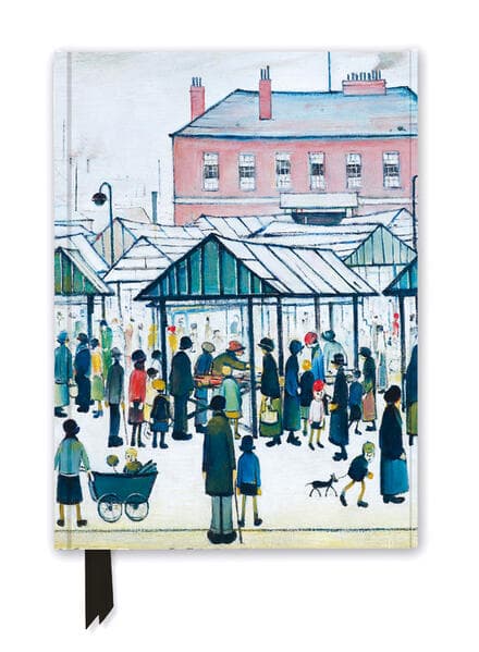L.S. Lowry: Market Scene (Foiled Journal)