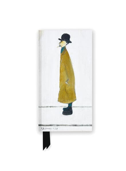 L.S. Lowry: Gentleman Looking at Something (Foiled Slimline Journal)