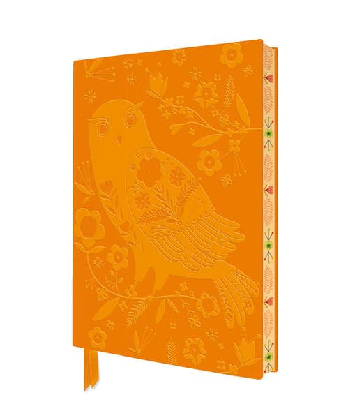 Bee Brown: Folk Owl Artisan Art Notebook (Flame Tree Journals)