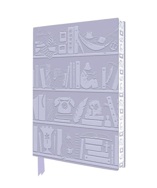 Moomin Bookshelves Artisan Art Notebook (Flame Tree Journals)