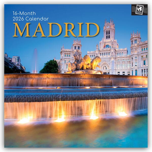 Madrid 2026 - 16-Monatskalender