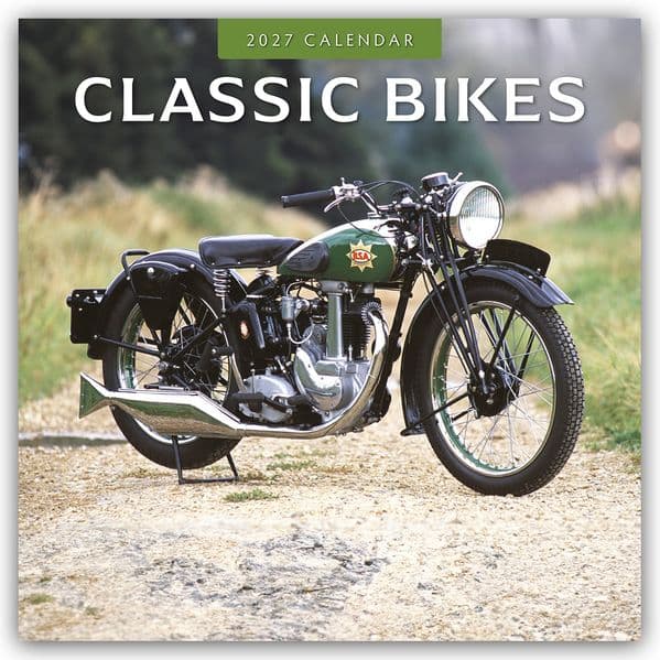 Classic Bikes - Klassische Motorräder 2027 - 16-Monatskalender