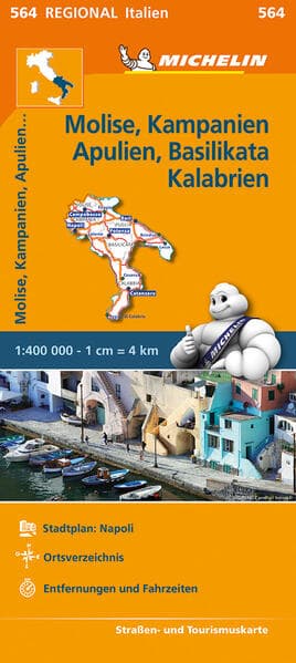 Michelin Molise, Kampanien, Apulien, Basilikata, Kalabrien