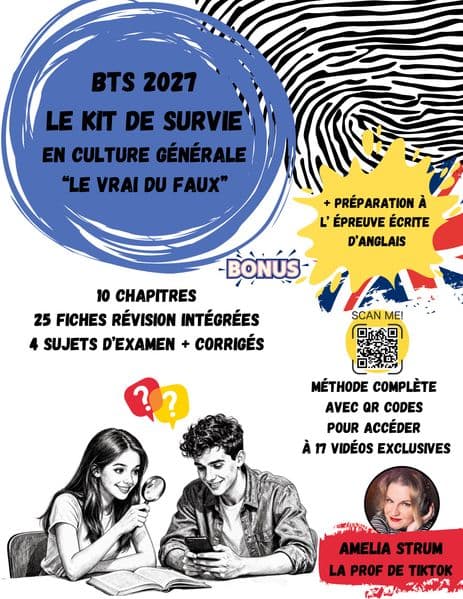 BTS 2027 Le kit de survie en Culture Générale