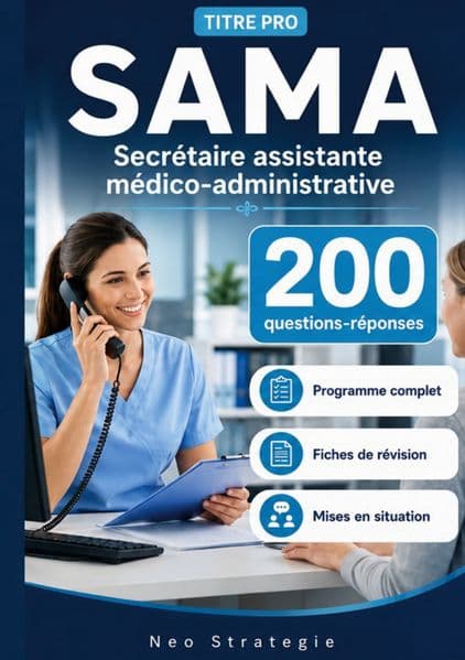 Titre pro SAMA secretaire assistante medico-administrative