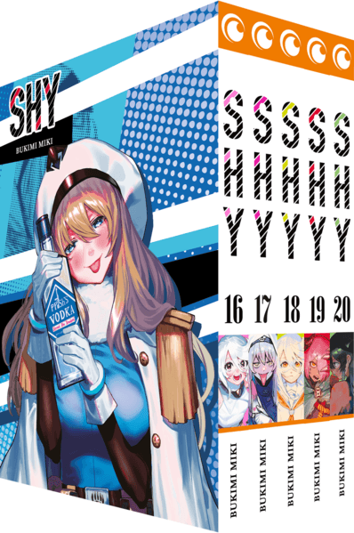 SHY – Band 16-20 im Sammelschuber