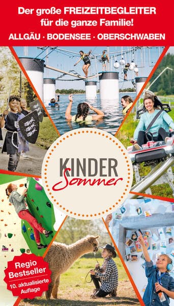 Kindersommer Reiseführer für Allgäu Bodensee Oberschwaben