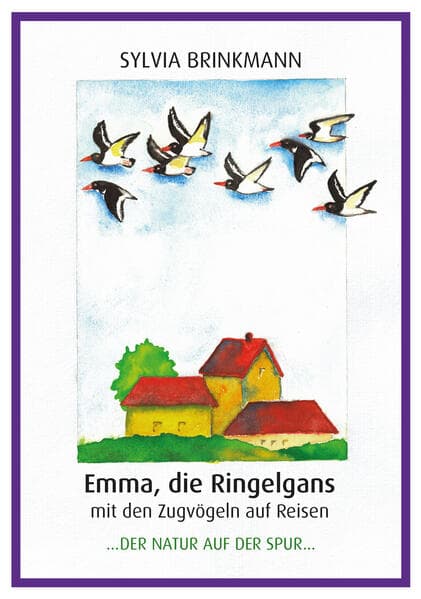 Emma, die Ringelgans mit den Zugvögeln auf Reise