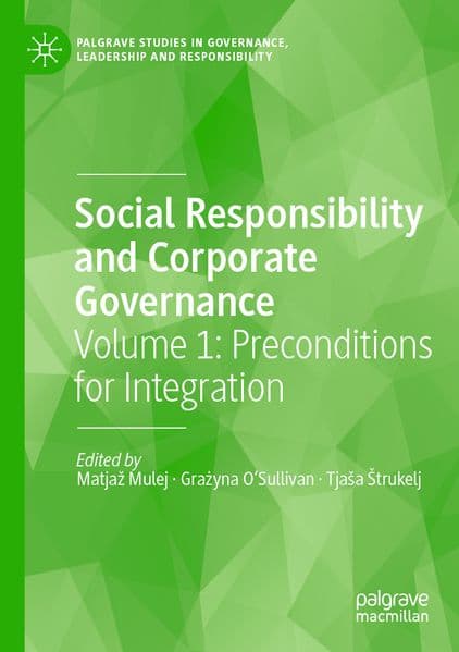 Social Responsibility and Corporate Governance