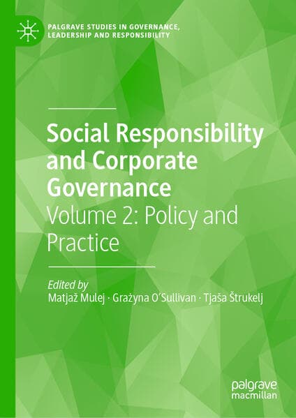 Social Responsibility and Corporate Governance