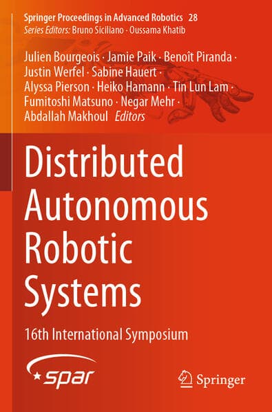Distributed Autonomous Robotic Systems